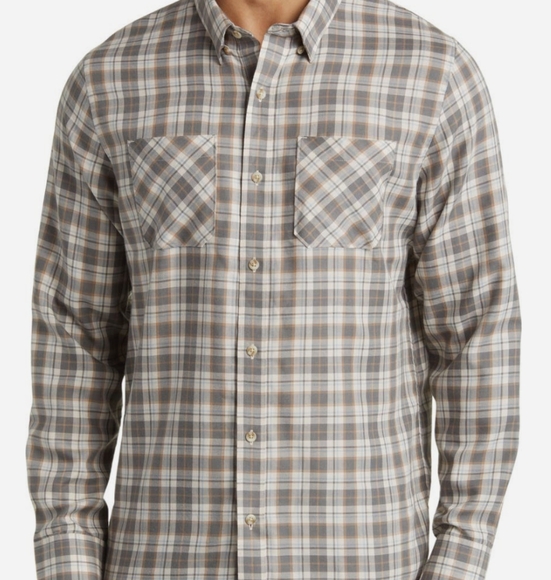Travis Matthews Cloud Flannel Plaid Button up Shirt Size XX Large Nwt❤️ - Picture 1 of 9